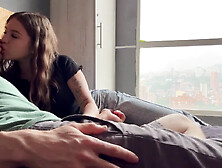 Cute Latin Babe Hotty Next Door Invites White Dude Into Her Apartment