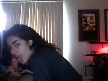 Horny Amateur Couple,  Blowjob Adult Scene