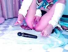 Roxy Migurdia Orgasm Riding A Dildo!