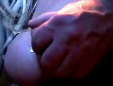 Fat snatch blonde honey into room blows and fucks 3 dicks