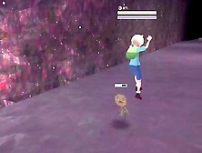 THE ADVENTURE TIME 3D game WITH W