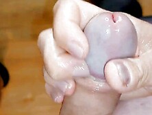 Hand Job Technique: Dick Polishing. Triple Cummed Glans Grind Montage (Milking-time)
