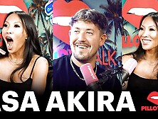 Irresistible Asa Akira at pornstar podcast dirt