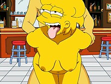 The Simpsons Lisa doggystyle Anime Porn