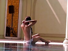 Irina Russaka aka Stefanie Moon underwater swimming