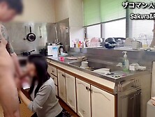 昭和レトロな台所で生々しいセックス/巨根ポルチオ開発/人妻/キッチン/即イキ連続絶頂