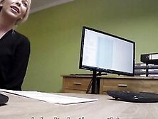 First Porn Casting Of Karol In Office Of Loan Manager