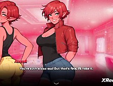 Naughty Student Azazel Blows Her Professor At the Mall!