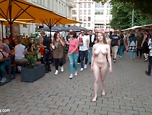 A whore walks naked through the streets