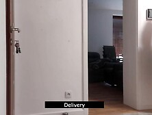 Delivery Guy Pounds Me From Behind for a Package