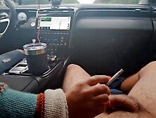Slave gets cbt and wang used as ashtray on car ride