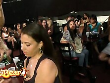 DANCING BEAR - Horny Party Girls Suck Every Cock In Sight And Get Covered In Cum By The End Of The Night