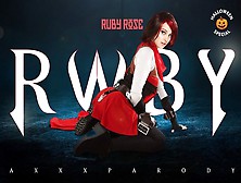 Busty Red-Head Maddy May As Rwby Ruby Gets Your Wang Vr Porn