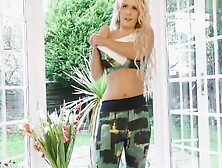 Lycia Lawrence In Gym Video