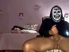 Horror-Themed Cumshot On Halloween Night - I'm About To Come In Your Mouth (Italian) - Open Wide Now