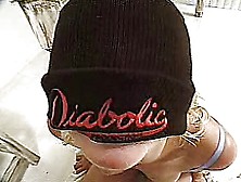 petite blonde sex slave Gagged and fucked