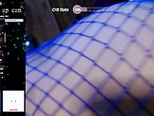 Cumming on My Fishnets