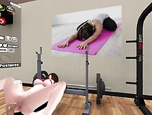 HANTAI SEX Virtual Reality Performance Gaming: I'm Screwing My Step Mama. GYM