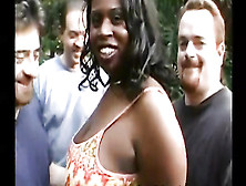 Gangbang Scene With Sultry Ebony Milf