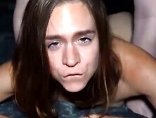 Slutty Teen Smashed Brutal Dp Descent Into Insanity!