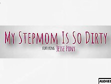 Tattooed Step-Mother Jesse Jane Rides A Big Black Dick