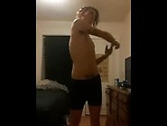 Teen Boy Fucks His Ass With Spatula Then Smokes A Cigarette