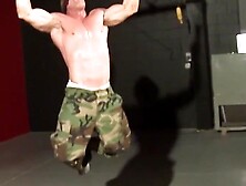 MuscleJockBound. com - Derek Pain endures Dire Callahan's interrogation