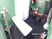 Redhead Student Sucks And Fucks Doctor