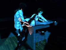 Sexy Robot Chick Is Thirsty for Anal Sex