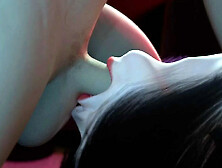 Nexus 3 Neon dreams. Cyberpunk sex with busty brunette. Extreme deepthroat