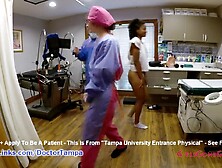 Nikki Star recent Student Gyn Exam by Doctor Tampa & Nurse Lyle Caught on Camera solely @GirlsGoneGynoCom