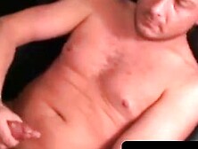 Amateur works fat curved cock till explosion