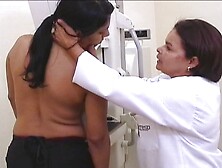 Young Latina's Mammogram