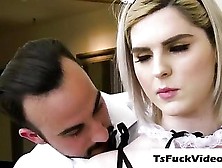 Tranny Beauty Ella Hollywood Burries Bigdick Up Her Ass