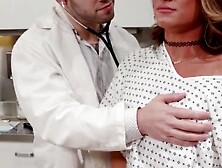 Muscle Daddies' Threesome - Gender-Bending Anal Play with Callie Grace & Dr.  Wolf