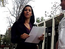 Spic Cougar at Pickup Casting Intercourse