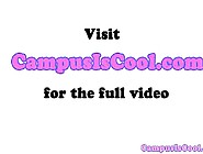 Real sorority bitch sucking dong