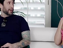 Yummy MILF Reagan Foxxs pink cunt was severely stretched due to my fingering and dril 2