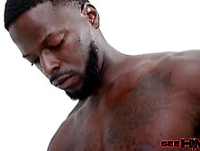 Hot Redhead Nia Bleu Gags On Ace Hardz's Biggest Prick!