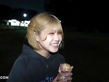 4573839 [face Revealed] A Must-see For Outdoor Lovers!! A 19-year-old Beautiful. /. / Woman Is Taken Around For Full-scale Exposur