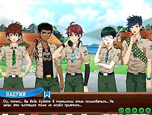 Game: Camp of Friends, Path two, Episode 50 - Miss Yuri's Fantasies (Russian voiceover)