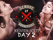 Squirting Slut is Anally Violated - HogTied