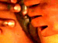 Black Girl On Black Girl - Lesbian Rimjob with Pussies Licked & Fingered
