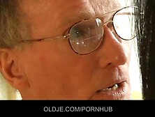 Daring young brunette fucks hard in the kitchen