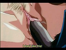 Hentai redhead eats cunt while slit nailed