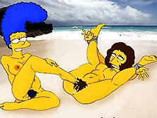 Simpsons Vs Futurama Hentai Parody