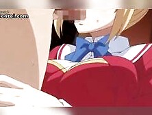 Hot busty babe has sex with her man