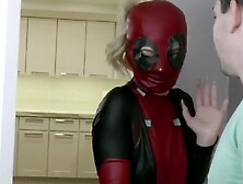"Sexy Stepsister's Secret Crush Gets Naughtily Fucked In Costume"