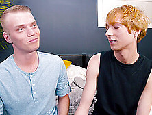 Two Amateur Guys Having First Time Gay Experience For Money