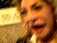 Vanesa shows her LONG BOOBIES INSIDE THE MIDDLE OF THE